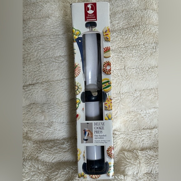 Deluxe Cookie Press - White - Picture 1 of 6